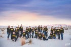 Alamogordo Tigers Boys Varsity Swimming Winter 13-14 team photo.