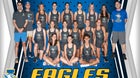 Irondequoit Eagles Girls Varsity Cross Country Fall 23-24 team photo.