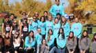 Capitan Tigers Girls Varsity Cross Country Fall 23-24 team photo.