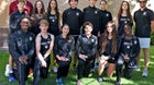 Sandia Prep Sundevils Girls Varsity Cross Country Fall 23-24 team photo.