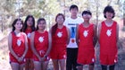 Pine Hill Warriors Girls Varsity Cross Country Fall 23-24 team photo.