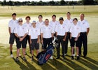 Rogers Heritage War Eagles Boys Varsity Golf Fall 15-16 team photo.