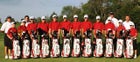Overland Blazers Boys Varsity Golf Fall 15-16 team photo.