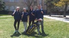 Highland Hornets Girls Varsity Golf Spring 15-16 team photo.