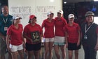 Valencia Jaguars Girls Varsity Golf Spring 15-16 team photo.