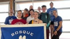 Bosque Bobcats Boys Varsity Swimming Winter 22-23 team photo.