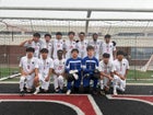 West Panthers Boys Varsity Soccer Spring 25-26 team photo.