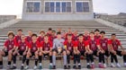 Greenville Red Raiders Boys Varsity Soccer Spring 25-26 team photo.
