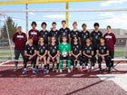 Jordan Beetdiggers Boys Varsity Soccer Spring 25-26 team photo.