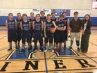 Creede/Lake City Miners Boys Varsity Basketball Winter 16-17 team photo.