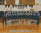 Odessa/Harrington Titans Boys Varsity Basketball Winter 16-17 team photo.