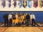 Luther North Wildcats Boys Varsity Basketball Winter 16-17 team photo.