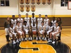 Sanford Warriors Boys Varsity Basketball Winter 16-17 team photo.