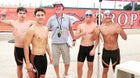 Desert Edge Scorpions Boys Varsity Swimming Fall 24-25 team photo.