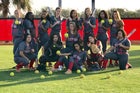 Frostproof Bulldogs Girls Varsity Softball Spring 17-18 team photo.