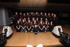 Union-Endicott Tigers Girls Varsity Bowling Winter 16-17 team photo.
