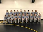 Sheridan Yellowjackets Boys Varsity Wrestling Fall 17-18 team photo.