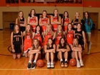 Ogallala Indians Girls Varsity Basketball Winter 23-24 team photo.