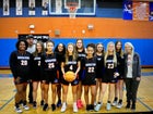 Branford Buccaneers Girls Varsity Basketball Winter 23-24 team photo.