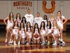 Northgate Broncos Girls Varsity Basketball Winter 23-24 team photo.