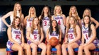 Prairiland Patriots Girls Varsity Basketball Winter 23-24 team photo.