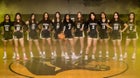 Peninsula Panthers Girls Varsity Basketball Winter 23-24 team photo.