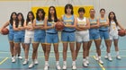 Ramona Convent Tigers Girls Varsity Basketball Winter 23-24 team photo.
