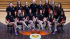 California School for the Deaf Eagles Girls Varsity Basketball Winter 23-24 team photo.