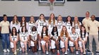 Calvary Christian Academy Eagles Girls Varsity Basketball Winter 23-24 team photo.