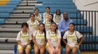 San Ysidro Cougars Girls Varsity Basketball Winter 23-24 team photo.