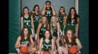 Chazy Eagles Girls Varsity Basketball Winter 23-24 team photo.