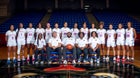 Duncanville Panthers and Pantherettes Girls Varsity Basketball Winter 23-24 team photo.