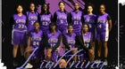 Dr. Krop Lightning Girls Varsity Basketball Winter 23-24 team photo.
