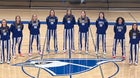 PORTA/Ashland-Chandlerville Central Bluejays Girls Varsity Basketball Winter 23-24 team photo.