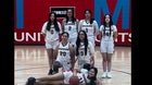 Monte Del Sol Charter Dragons Girls Varsity Basketball Winter 23-24 team photo.