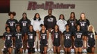 Bamberg-Ehrhardt Red Raiders Girls Varsity Basketball Winter 23-24 team photo.