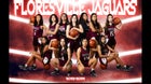 Floresville Tigers Girls Varsity Basketball Winter 23-24 team photo.