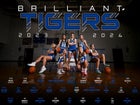 Brilliant Tigers Girls Varsity Basketball Winter 23-24 team photo.