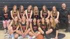 Hayden Tigers Girls Varsity Basketball Winter 23-24 team photo.