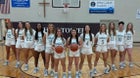 Joliet Catholic Hilltoppers Girls Varsity Basketball Winter 23-24 team photo.