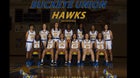 Buckeye Hawks Girls Varsity Basketball Winter 23-24 team photo.