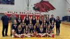 McKinley Red Dragons Girls Varsity Basketball Winter 23-24 team photo.