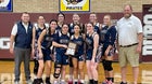 Gibault Catholic Hawks Girls Varsity Basketball Winter 23-24 team photo.