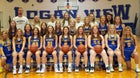 Logan View/Scribner-Snyder  Girls Varsity Basketball Winter 23-24 team photo.