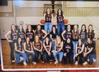 Lingle-Fort Laramie Doggers Girls Varsity Basketball Winter 23-24 team photo.