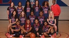 Lamar Texans Girls Varsity Basketball Winter 23-24 team photo.