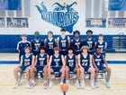 Bishop McGuinness Villains Boys Varsity Basketball Winter 23-24 team photo.