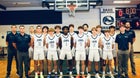 Oasis Sharks Boys Varsity Basketball Winter 23-24 team photo.