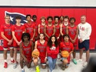 Lake Brantley Patriots Boys Varsity Basketball Winter 23-24 team photo.