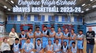 Owyhee Braves Boys Varsity Basketball Winter 23-24 team photo.
